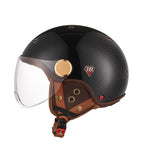 Casco Ultraligero de Fibra de Carbono para Motocicleta con Certificación CE