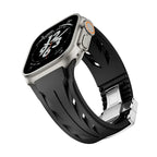 Pulseira de Borracha Liora FKM com Fivela Borboleta para Apple Watch