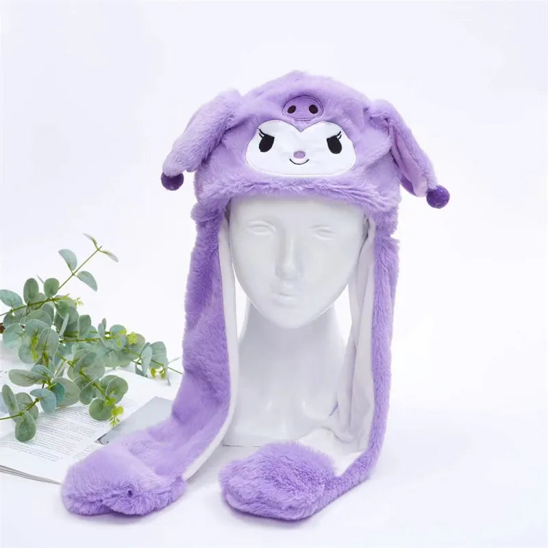 Funny hat with wobbly ears