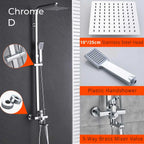 Nyra Dual Mixer Shower System With Handheld Rain Spray