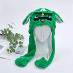 Funny hat with wobbly ears