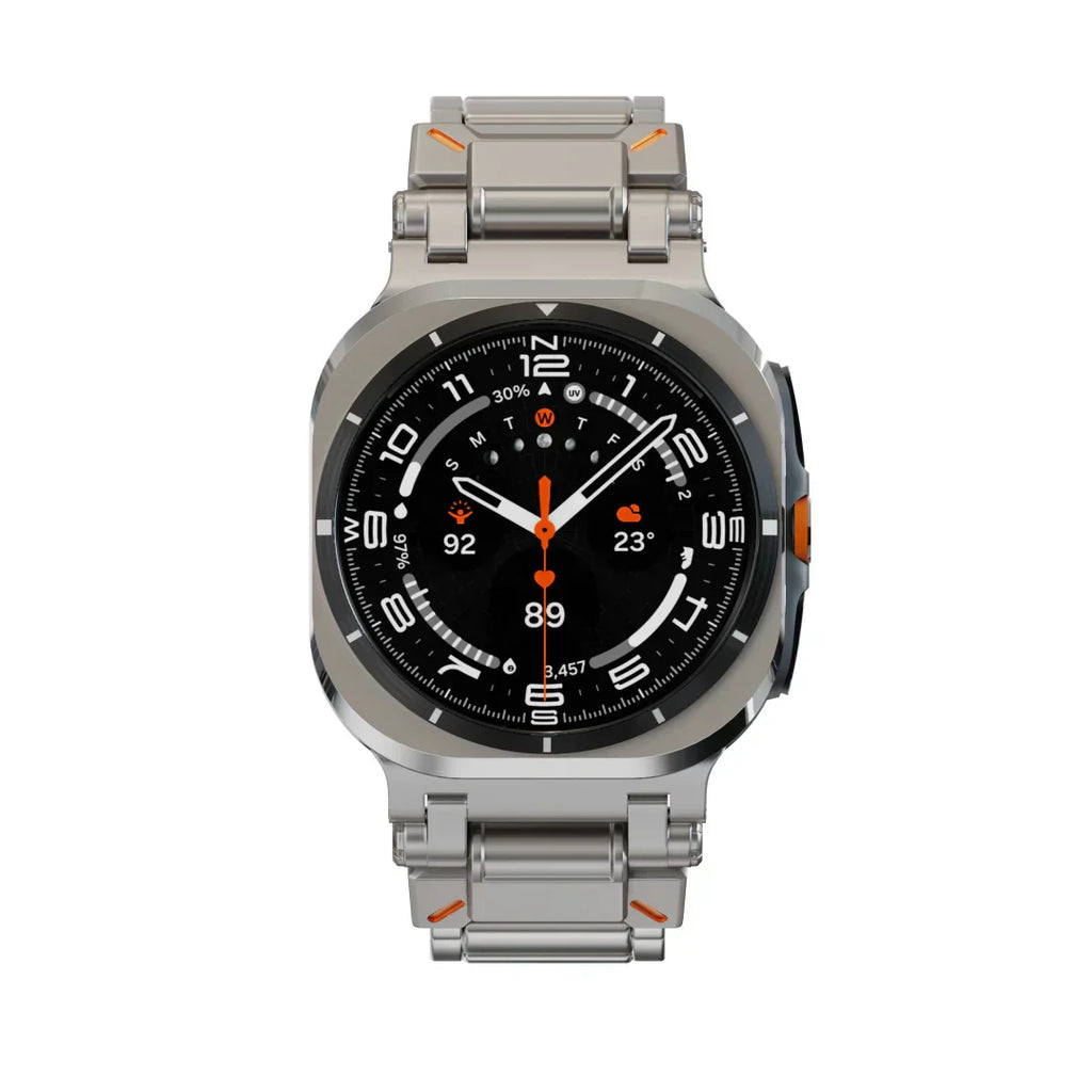 Tali Titanium Oleh Voyager Untuk Samsung Galaxy Watch Ultra