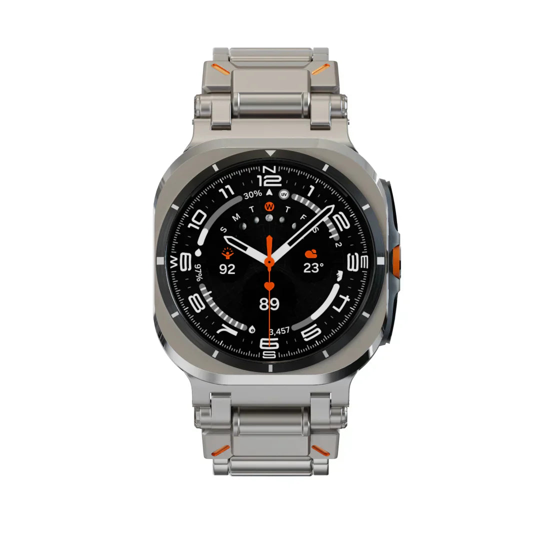 Tali Titanium Oleh Voyager Untuk Samsung Galaxy Watch Ultra