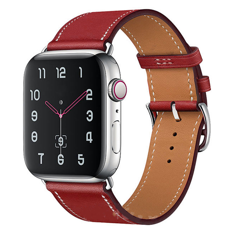 マーベル 本革ストラップ Apple Watch用 手縫いの本格クラフトマンシップ