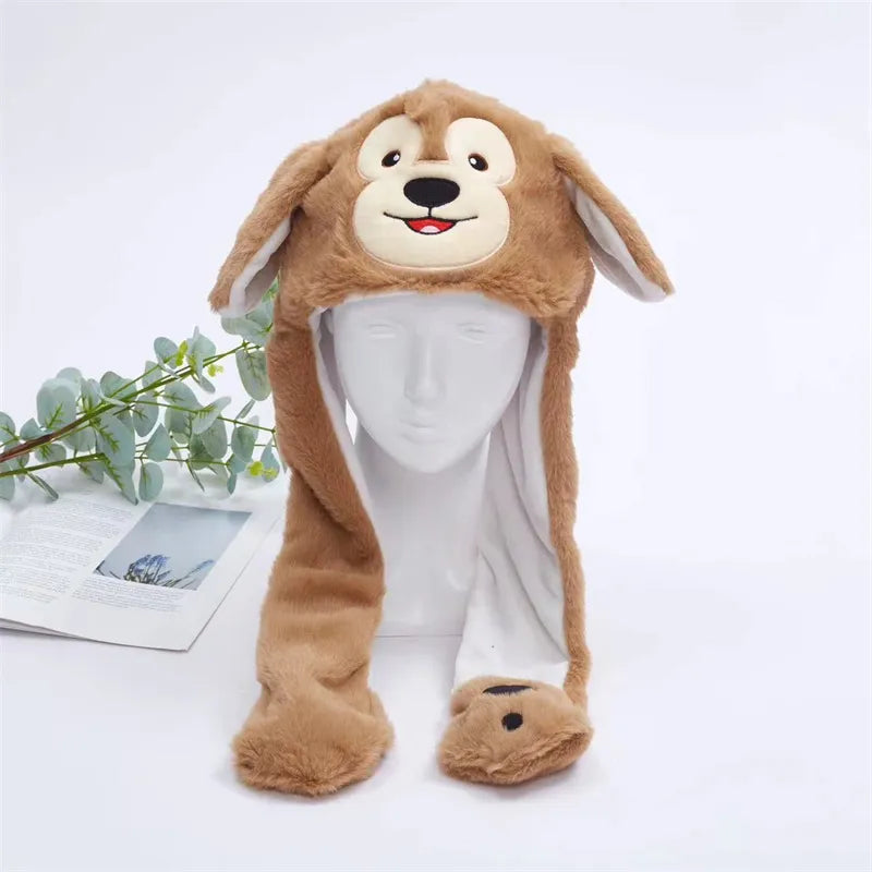 Funny hat with wobbly ears