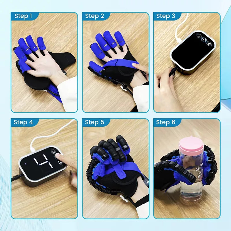NeuroFlex Robotic Glove For Hand Function With Speed Control