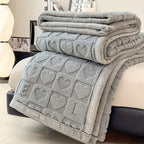 SnugLoom Cozy Fleece Blanket For Warmth And Home Comfort