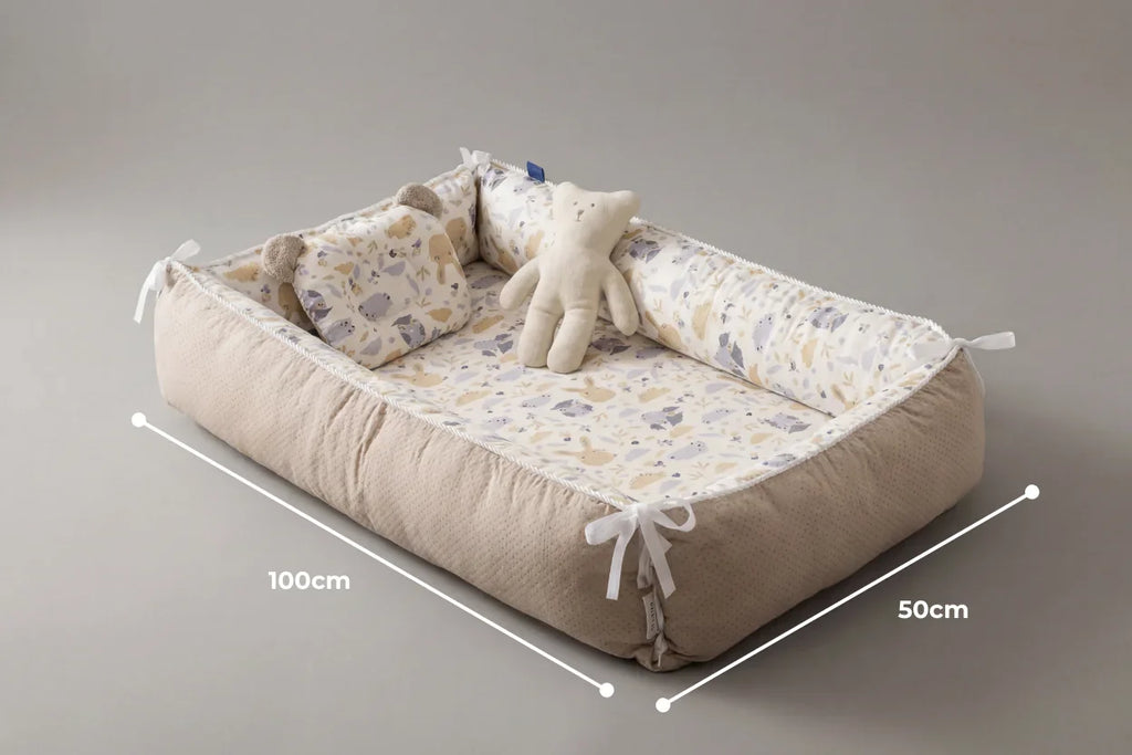 Extra-Long Baby Sleep Pod with Cervical Pillow