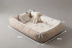 Extra-Long Baby Sleep Pod with Cervical Pillow