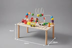 Reversible Road Circuit Wooden Activity Table