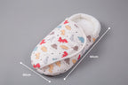 Hooded Pure Cotton Baby Swaddle Wrap