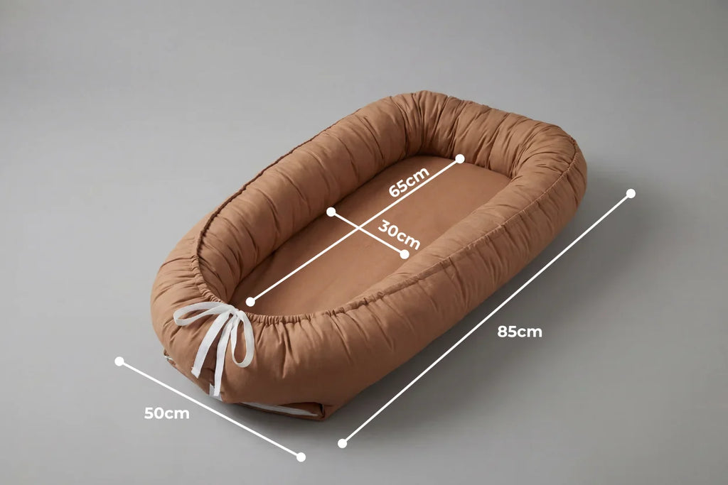 Soothing Cotton Baby Nest for Crib Transition