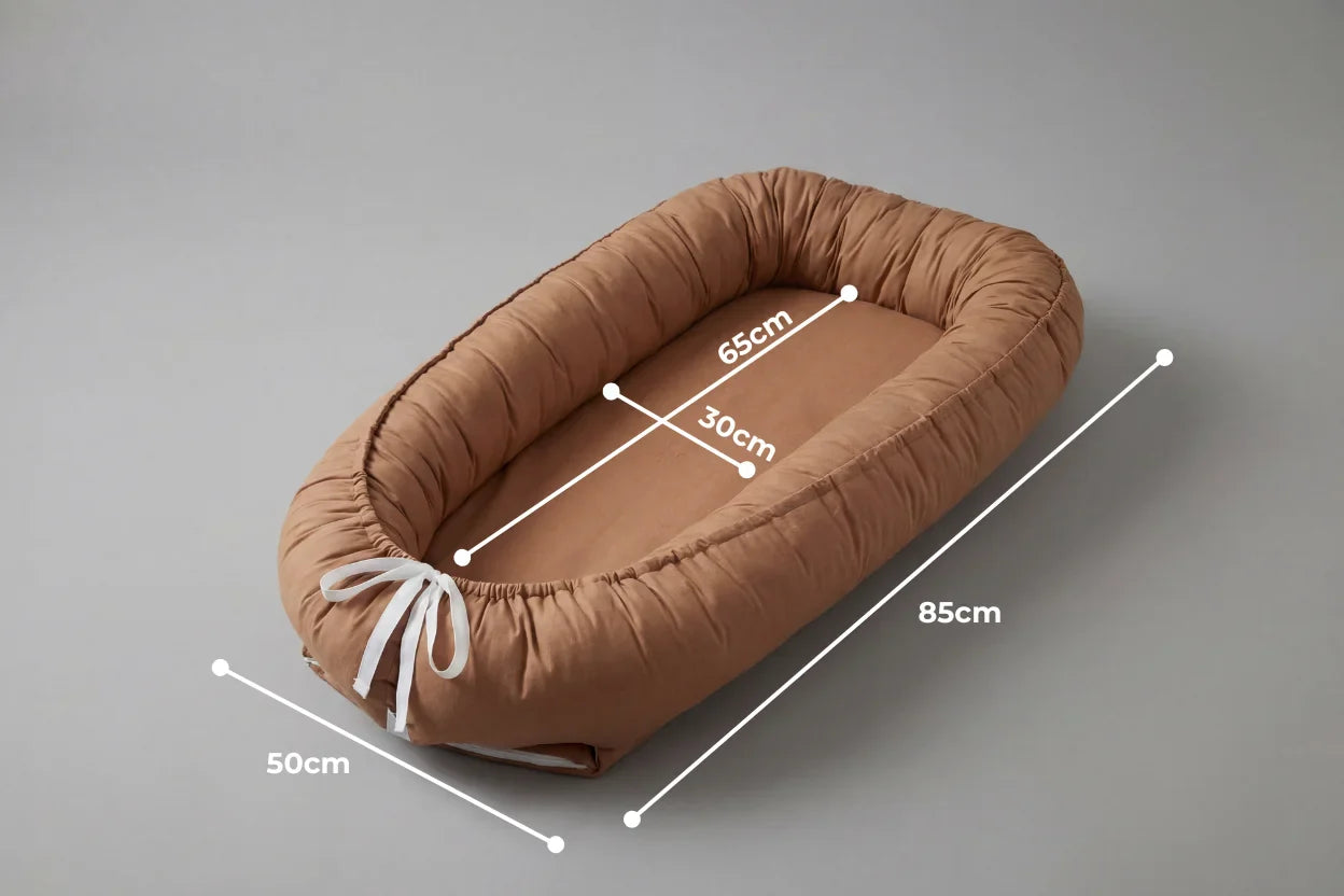 Soothing Cotton Baby Nest for Crib Transition