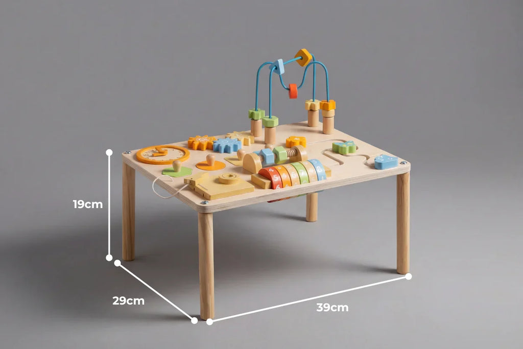 Educational Activity Table for Creative Play and Early Learning
