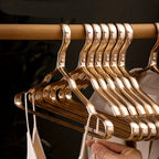 Cintres en laiton Marcel pour armoire, ensemble premium de cintres durables pour la garde-robe quotidienne