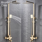 Nyra Dual Mixer Shower System With Handheld Rain Spray