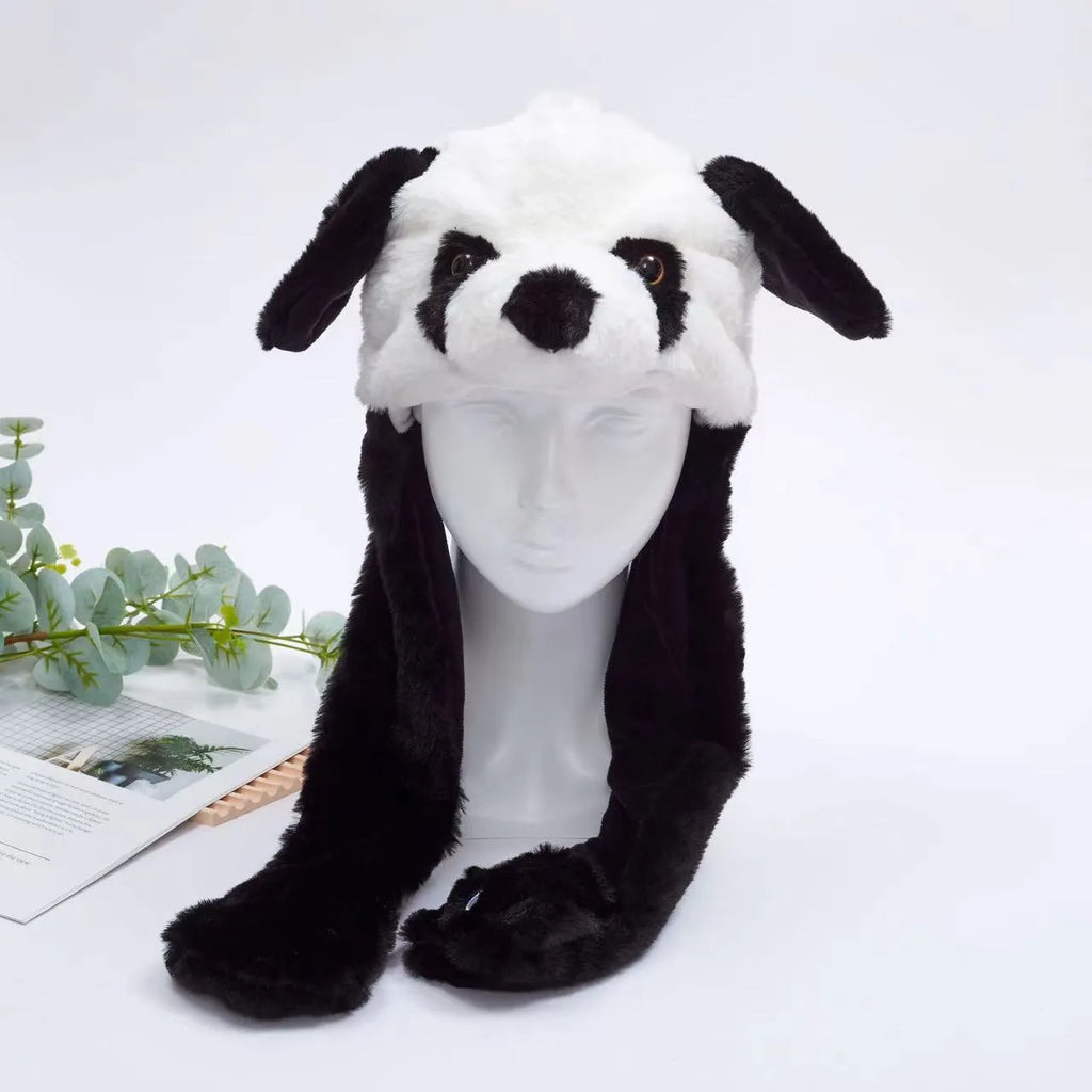 Funny hat with wobbly ears