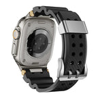 Tali Silikon ArloGear Dengan Reka Bentuk Gaya Mekanikal Untuk Apple Watch