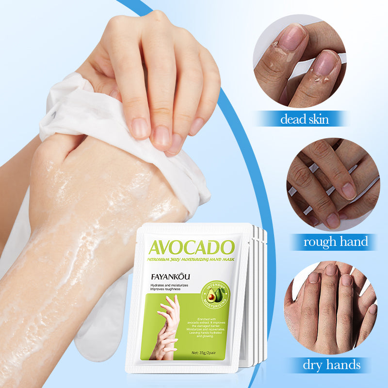 Nourishing Hand Mask – 12 Pairs | Intensive Hydration with Niacinamide & Botanical Extracts