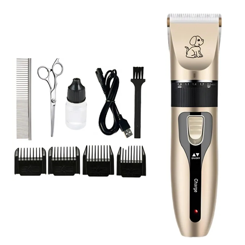 Whisper Quiet Cordless Dog Grooming Clippers For Calm Pets