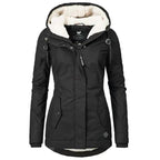Nordhaven Women's Quilted Waterproof Winter Coat With Hood