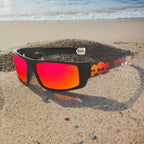Occhiali da sole SkullGuard con lenti polarizzate per appassionati di attività all'aperto