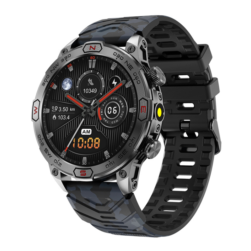 GPS Smartwatch PinnacleX Pro With Heart Rate, SpO2, Stress Monitoring And Blood Pressure