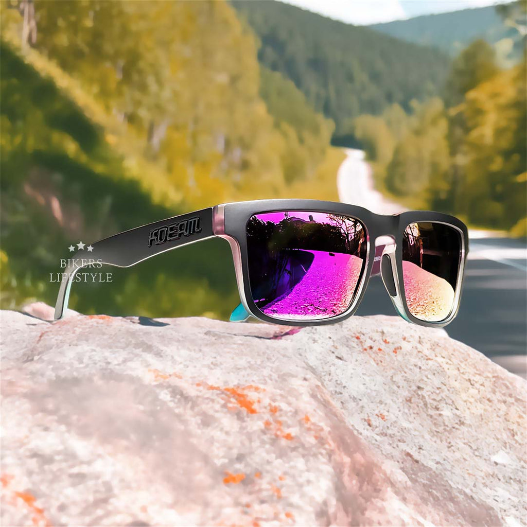 Lunettes de soleil polarisées UrbanGuard avec protection contre la lumière bleue pour cyclistes