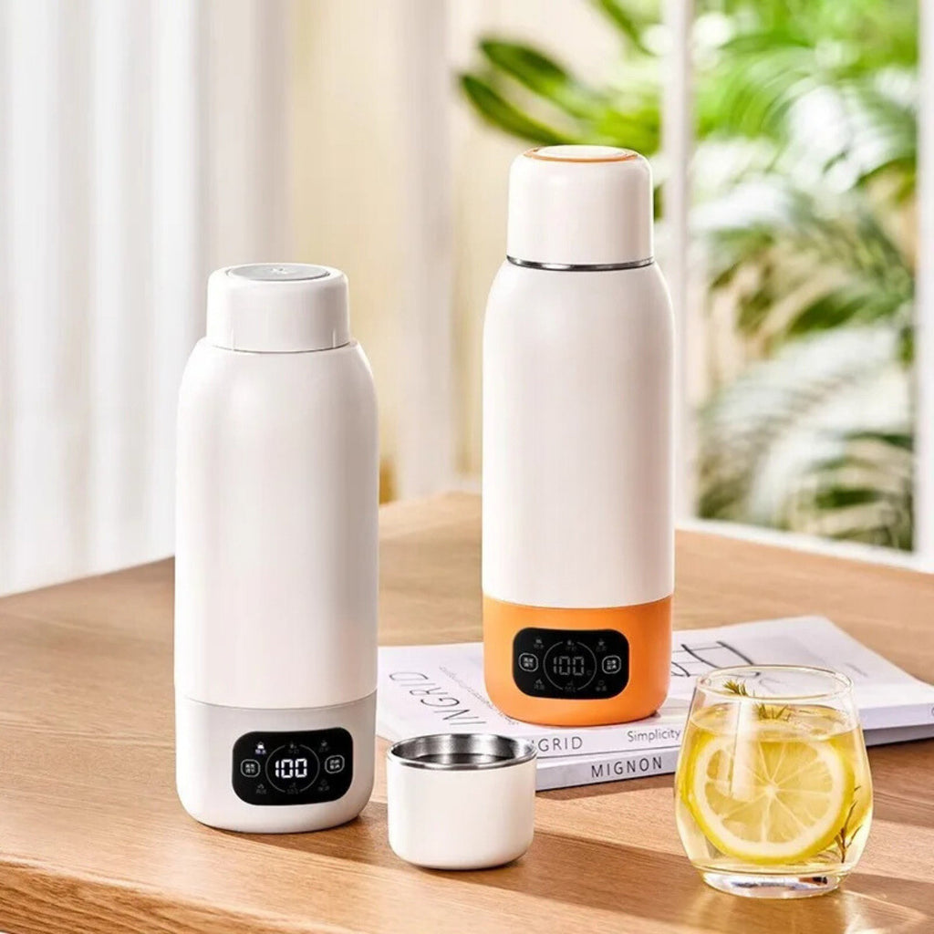 Portable Smart Heating Bottle for Clean Hot Water and On-the-Go Brewing