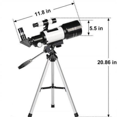 Moonwatcher 150x Zoom draagbare telescoop op statief