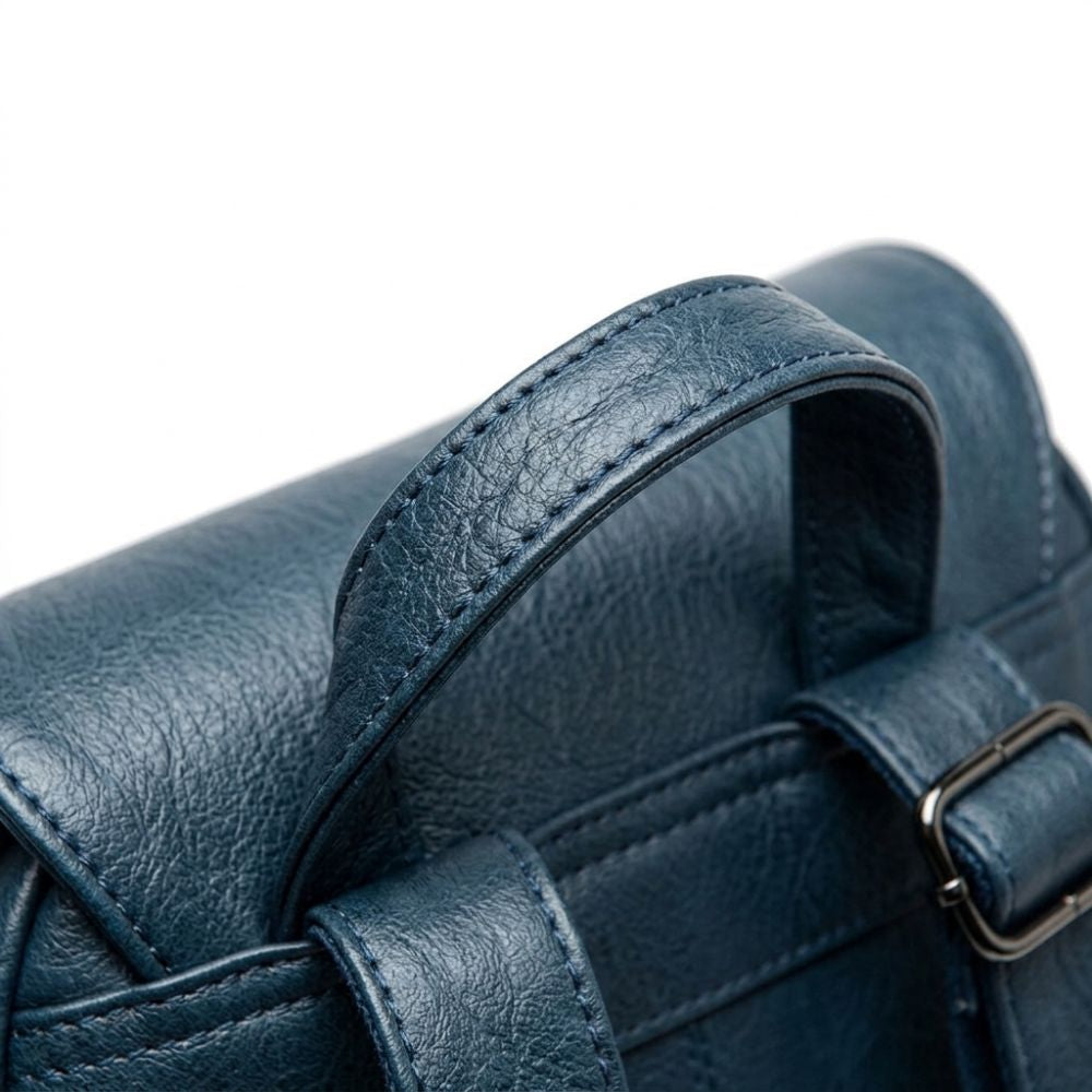 Rucsac elegant din piele pentru femei, cu compartimente, accesoriu șic pentru zi cu zi și la serviciu