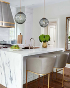 VeraLux Amber Glass Light With Subtle Vintage Glow For Any Ceiling