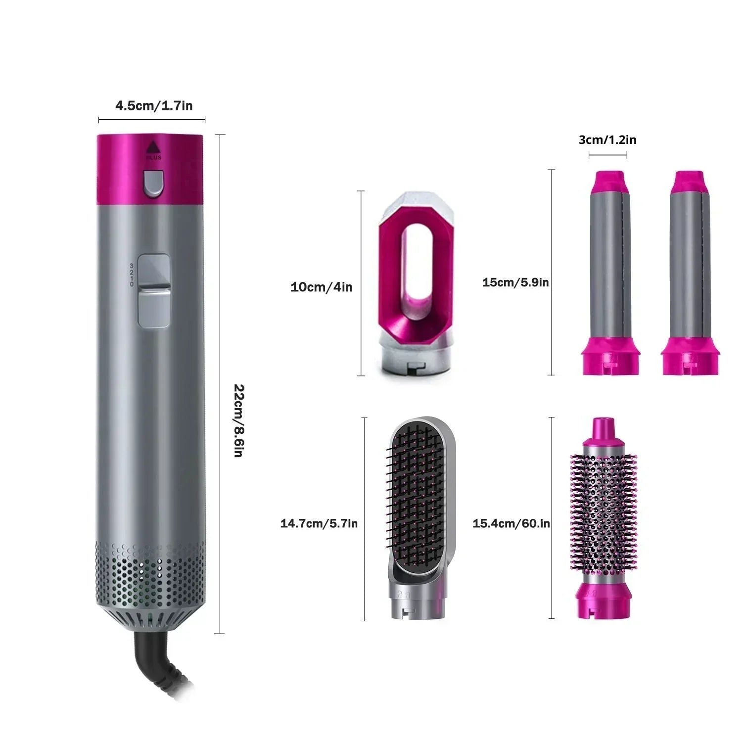 AirStyler 软风温控美发造型器，适用于所有发质