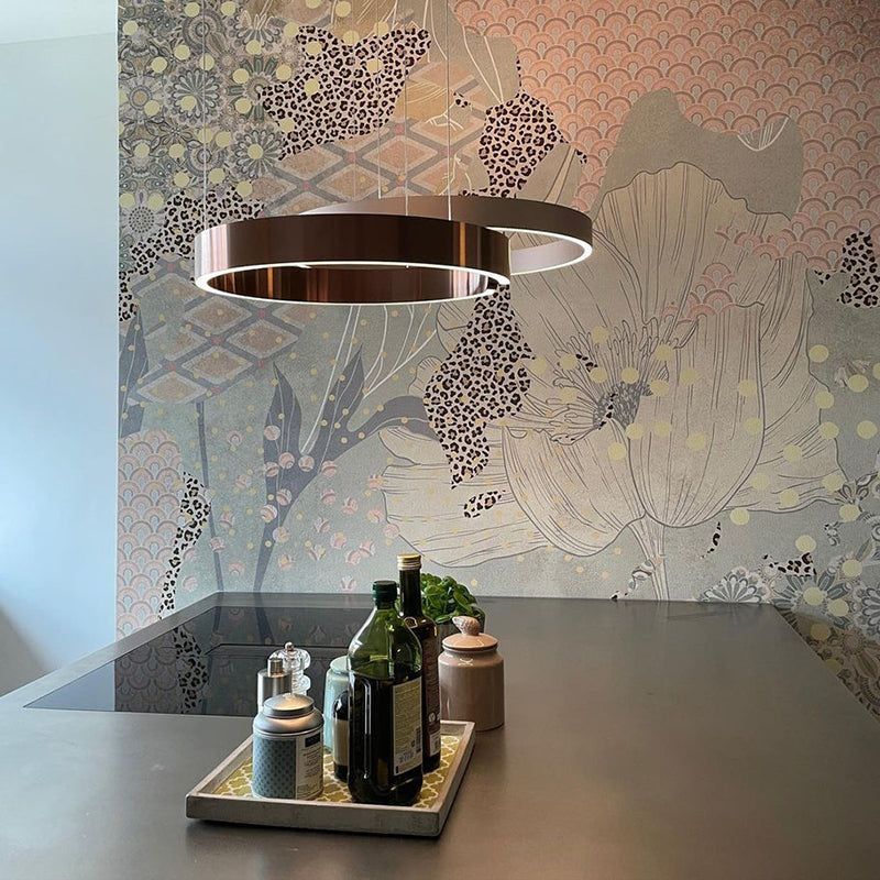 LumaCircle Modern LED Pendant for Living Room and Dining