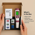 AquaSense 7 Parameter Digital Pool Tester For pH And Chlorine