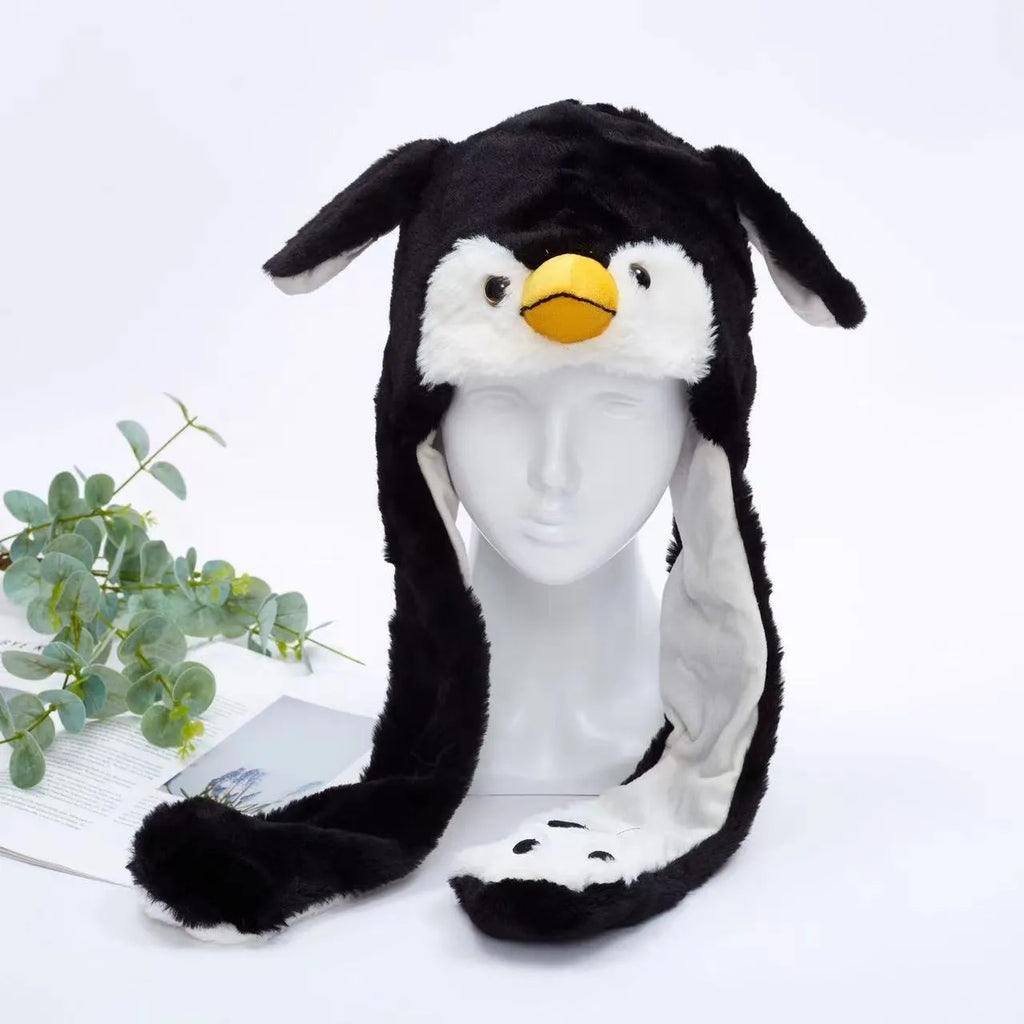Funny hat with wobbly ears