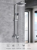 Nyra Dual Mixer Shower System With Handheld Rain Spray