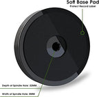 Prendedor de Peso em Vinil com Nível de Bolha para Tocas-discos com Almofada Base Macia