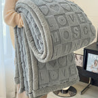 SnugLoom Cozy Fleece Blanket For Warmth And Home Comfort