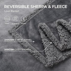 Couverture imperméable en peluche pour couples, pour une protection confortable et douillette