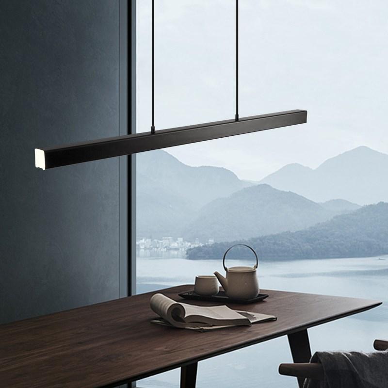 NovaLux moderne loftskrone med akryl og metal til stuen