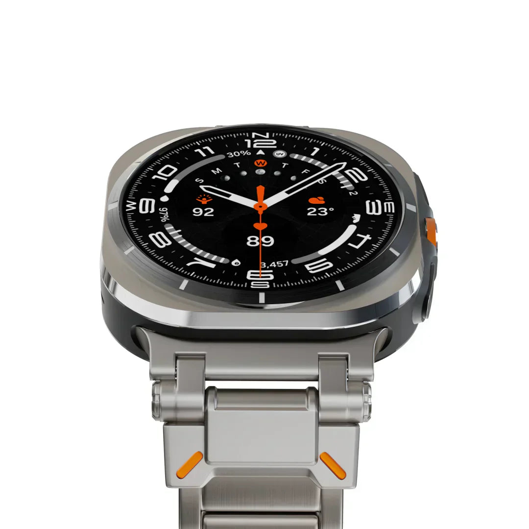 Tali Titanium Oleh Voyager Untuk Samsung Galaxy Watch Ultra