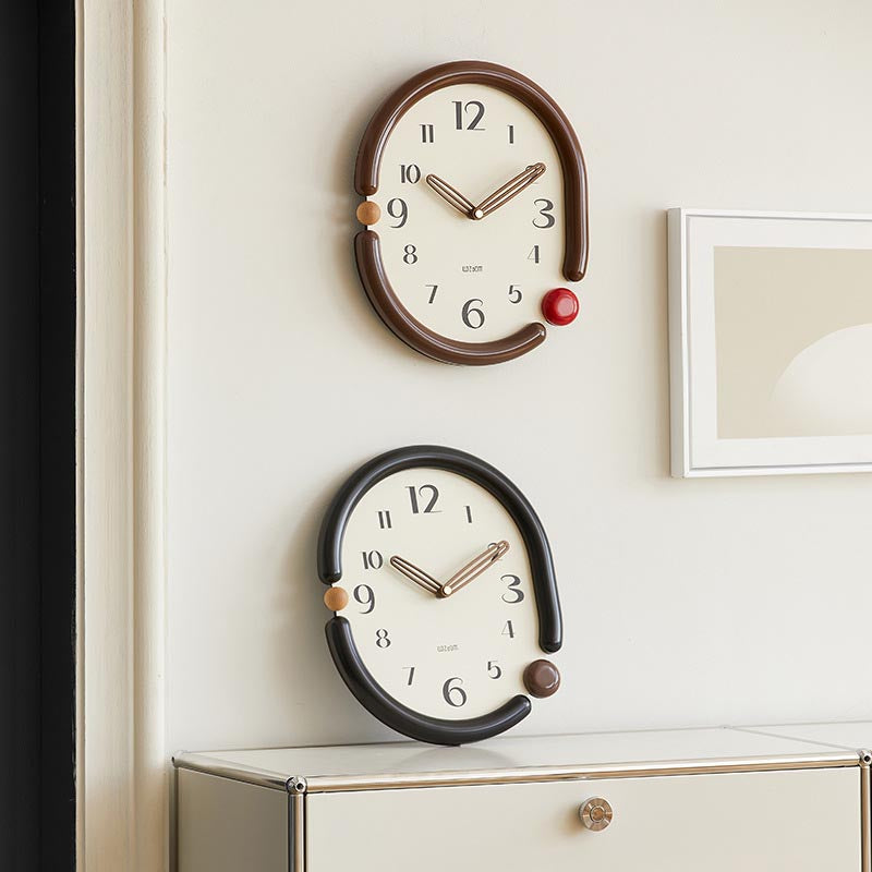 NovaTwist Modern Wall Clock For Contemporary Interiors