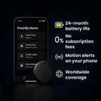 VeloGuard 自行车追踪器 GPS 适用于 Android 和 iOS 无需订阅