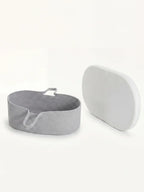 Portable Woven Cotton Baby Basket with Mattress