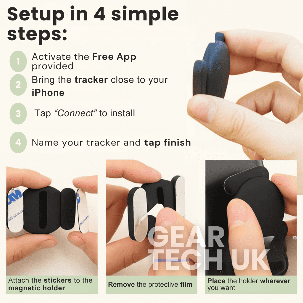 VeloGuard 自行车追踪器 GPS 适用于 Android 和 iOS 无需订阅