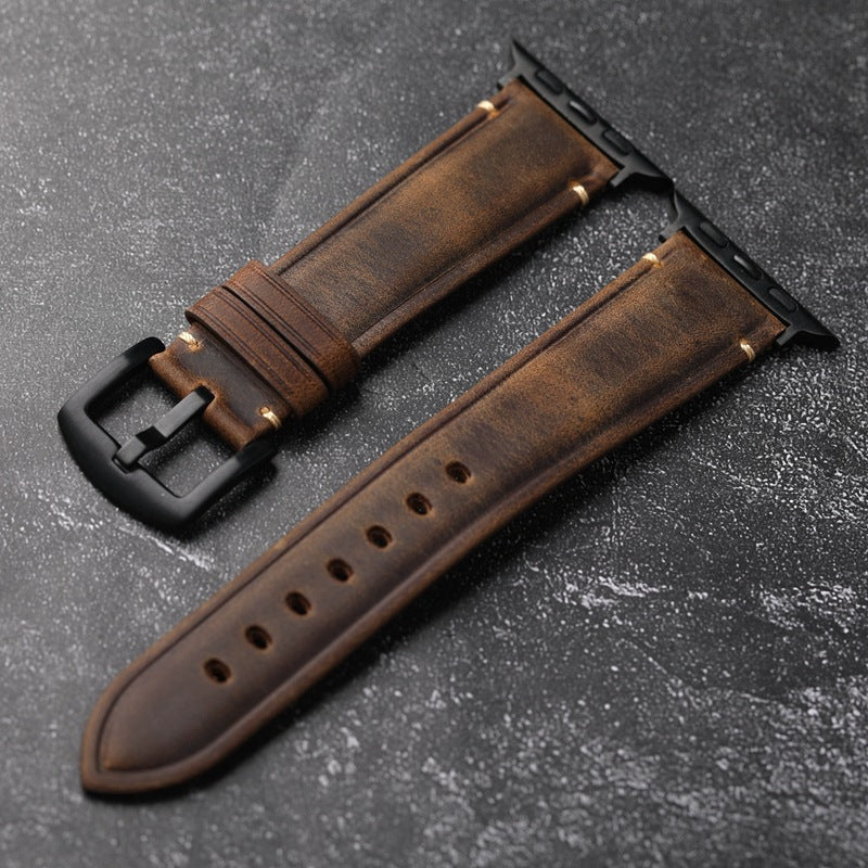 Vellaro Lederarmband für Apple Watch, handgefertigt in Italien