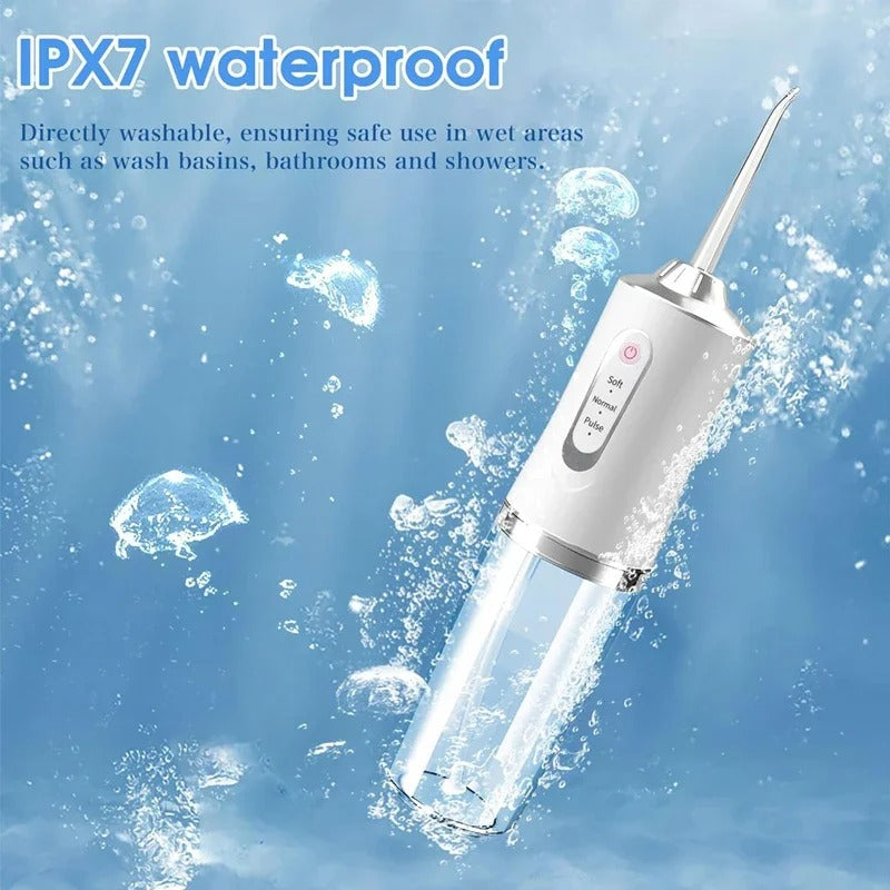Irrigador dental inalámbrico portátil para limpieza profunda en casa