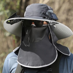Pălărie solară cu ventilator de răcire încorporat