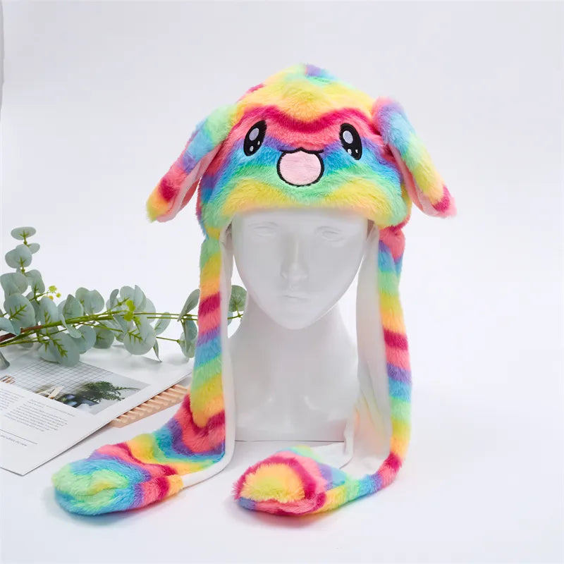 Funny hat with wobbly ears